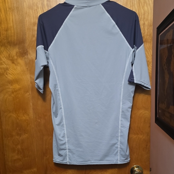 EVO Men's Gray and Black Short Sleeve Shirt - Picture 6 of 6